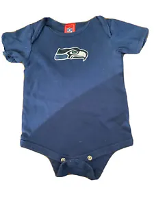NFL Seattle Seahawks Toddler 18mo blue one piece  - Picture 1 of 2