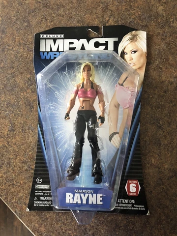 Jakks Pacific Deluxe Impact Wrestling Series 6 Figure Madison Rayne NOC 2011 Cover