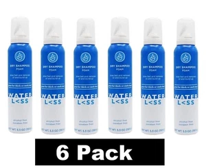 6 x WATERLESS WATER LESS 150g DRY SHAMPOO FOAM 100% BRAND NEW - Picture 1 of 5