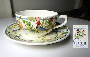Taza y platillo Gien VILLA MEDICI COMO NUEVO/SIN USAR - Imagen 1 de 1