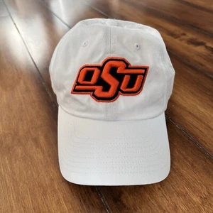 OSU Oklahoma State Cowboys Hat 47 Brand White Strapback Adjustable Cap - Picture 1 of 10