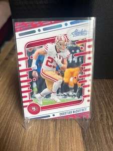 2024 Panini Absolute Football Teal #91 Christian McCaffrey - Bild 1 von 2