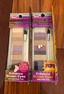 2 Physician Formula Shimmer strips Eye Enhancers #7370 & #7052 For Brown Eyes - Picture 1 of 1