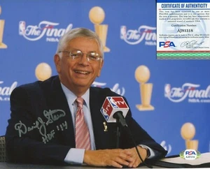 David Stern NBA HOF Commissioner signed 8x10 photo auto autograph PSA/DNA - Picture 1 of 1
