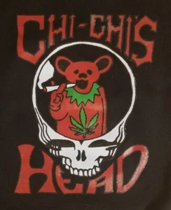 Grateful Dead Chi Chis Tokyo Vintage Sweatshirt S RARE - Picture 1 of 6