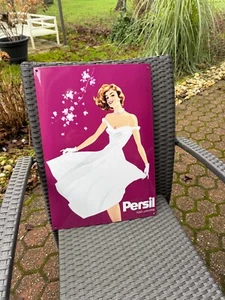 Persil - Henkel - Emaille Emailleschild ca.50 x 35 cm TOP Neuwertig - Bild 1 von 1