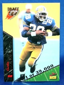 1995 Signature Rookies Curtis Martin/39.000 Pitt Panthers New York Jets #49 Salón de la fama - Imagen 1 de 2