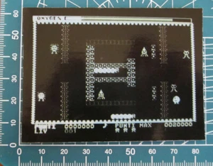 VIDEOSPIEL ARCADE VINTAGE STICKER AUFKLEBER FIGUR MIT SEIDE NEU - Bild 1 von 1