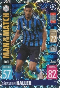 388 AJAX - HALLER SEBASTIEN - IVORY COAST FOIL CARD TOPPS CHAMPIONS LEAGUE 2022 - Bild 1 von 1
