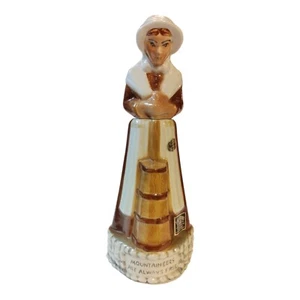 Vintage Ezra Brooks Liquor Decanter 1972 Mountaineers Are Always Free *Damaged* - Picture 1 of 12