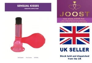 Nipple Pump Multi Speed Vibrator Mini Portable - Batteries Included! - Picture 1 of 5