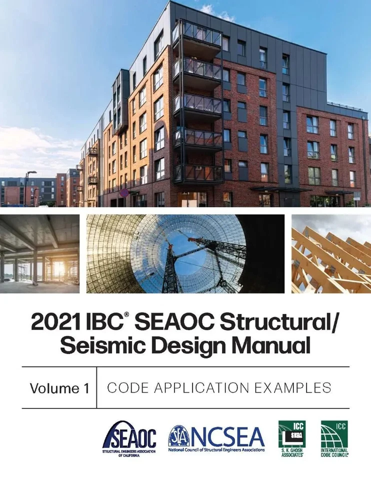2021 SEAOC Structural/Seismic Design Manuals Materials Vol.1 (Brand New) - Image 1 of 1