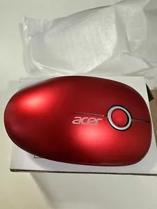 Acer kabellose rote Maus BRANDNEU KOSTENLOSER VERSAND WELTWEIT - Bild 1 von 5