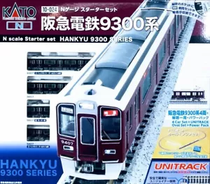 Kato 10-024 Starter Set Hankyu Series 9300 N Scale - Picture 1 of 3