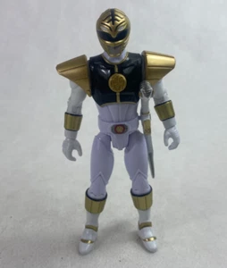 White Ranger Mighty Morphin Power Rangers Movie Legacy 5"  Figure Bandai 2016 - Picture 1 of 2