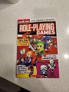 Scholastic Game On! Book Role-Playing Games Legend of Zelda Final Fantasy  - Picture 1 of 6