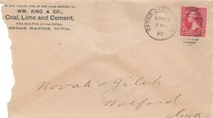 Wm. King & Co. - Coal, Lime and Cement - 1896 - Picture 1 of 1