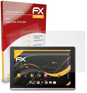2x Lámina Protectora de Pantalla mate y antigolpes Acer Iconia One 10 B3-A50 - Imagen 1 de 9