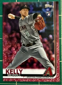 2019 Topps Update Pink /50 Merrill Kelly #US240 Rookie RC - Picture 1 of 2