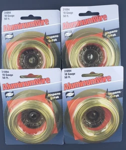 NEW! 4- pack Elco 18 guage 50 ft Aluminum Wire Dispense Pack FREE SHIPPING! - Picture 1 of 2