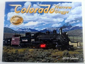 NEU VERSIEGELT Colorado Schmalspur 2016 Kalender von Tidemark B&O BO - Bild 1 von 2