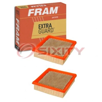 Filtros de aire de protección adicional FRAM de 2 piezas para Chevrolet Camaro 1985-1992 admisión ny Foto 1 de 4