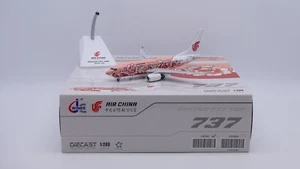 Air China B737-700 Reg: B-5214 "Brown Peony" JC Wings Scale 1:200 Diecast LH2363 - Bild 1 von 10
