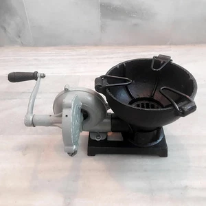Herramienta de herrero horno de forja estilo vintage con mango tipo pedal soplador manual - Imagen 1 de 6