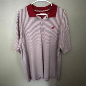 Polo a Rayas Gris y Rojo Colección Tuskwear Alabama - XL - Imagen 1 de 6