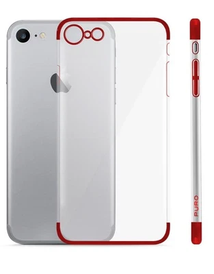 Cover Crystal Puro Verge Trasparente Per Apple Iphone 7 8 Se 2020 - Immagine 1 di 4