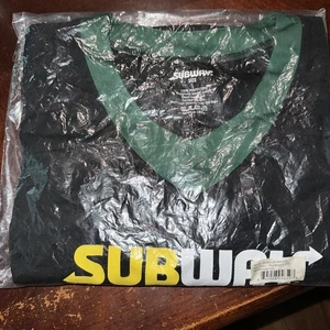 New Subway Series Jersey “ The Beast” #30 Black V Neck Football Jersey Size L - Picture 1 of 4