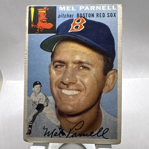 1954 Topps #40 Mel Parnell Boston Red Sox - Bild 1 von 2