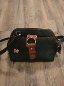 Black And Brown Lodis Purse (Under Lock And Key) - Picture 1 of 7