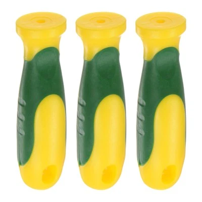 3pcs Rubber File Handles 3.27" Round Hole for Chainsaw File - image 1 of 4