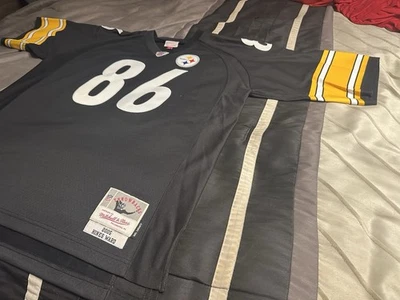 Camiseta Hines Ward Pittsburgh Steelers Mitchell & Ness Legacy réplica - talla XXL Foto 1 de 4