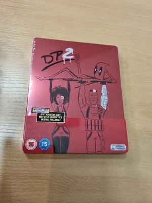 DEADPOOL 2 4K UHD + BLU RAY STEELBOOK BRAND NEW SEALED MINT 4 DISC SET - Image 1 of 2