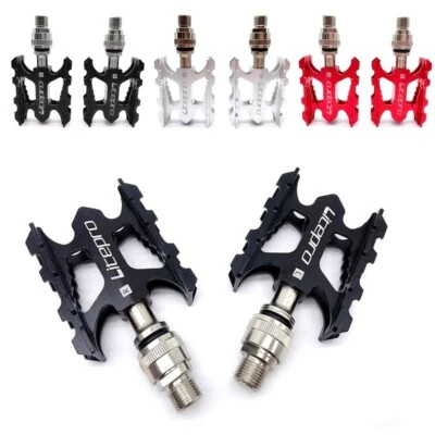 Pedais de liberação rápida de liga bicicleta eixo Cr-Mo para bicicleta dobrável Brompton ciclismo - Imagem 1 de 4