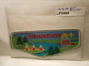 CHEMOKEMON LODGE 226 VIGIL GREY BDR F3495 - Picture 1 of 1