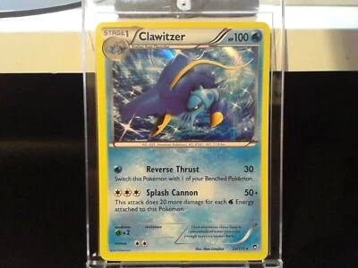 Clawitzer 24/111 Furious Fists Holo Rare Pokemon SWEET! - Image 1 of 2