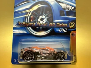 Hot Wheels X-Raycers Ferrari 360 Modena 1/12 (2006) Track Aces Toy Car #111 - Picture 1 of 5