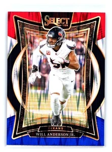 2024 Select Football Concourse Level Red White Blue Shock Will Anderson Jr - Bild 1 von 2