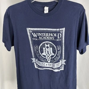 Camiseta mediana azul WINTERHOLD Academy College of Arcane Arts - Imagen 1 de 7