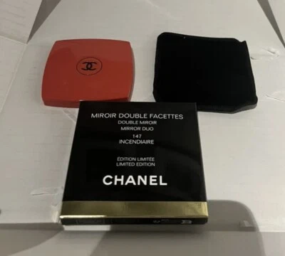 Chanel Espejo Duo Compacto Miroir Doble Edición Limitada Facetas Incendaire 147 Foto 1 de 4