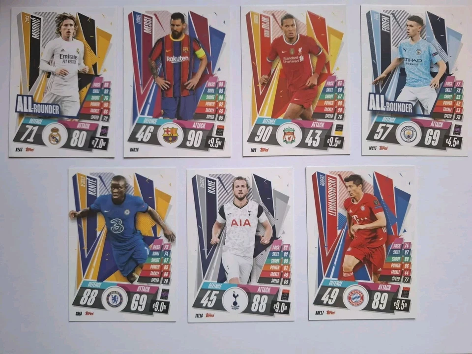 TOPPS MATCH ATTAX 2020/21 CHAMPIONS LEAGUE  REAL - BAYERN ( BUY 3 GET 10 FREE ) - Image 1 of 1