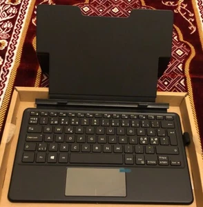 Dell Latitude 11 Nordic QWERTY Slim Folio Tablet Backlit Keyboard K15M - Picture 1 of 4