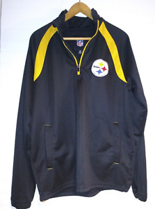 NFL FOOTBALL WINTER FLEECE STEELERS Mid Zip Pockets Jacket by G-lll 585GL7001