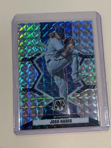 Josh Hader 2022 Panini Mosaic Silver Prizm Foil Milwaukee Brewers  - Picture 1 of 2