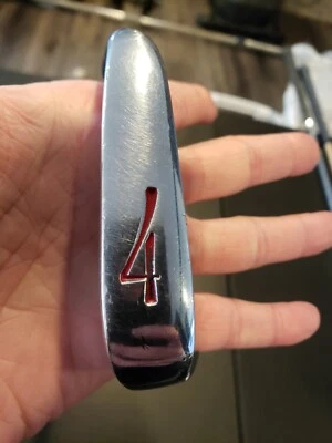 Ben Hogan Medallion Single 4 Iron Golf Club Right Hand Steel R Shaft Stock Grip - Image 1 of 4