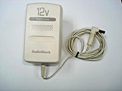 Adaptador Radio Shack 12V DC 1A 273-1776 1000mA Foto 1 de 4