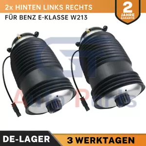 2x Resorte De Aire Trasero Suspensión De Aire Para Mercedes W213 GLC C253 X253 E300 E300 - Imagen 1 de 11